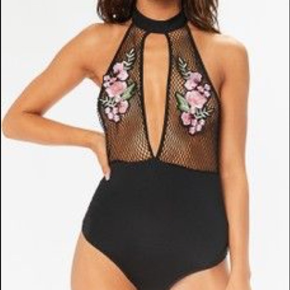 Vera and Lucy Rose Fishnet Bodysuit- Brand New